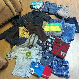 Boys clothes lot size 12 month to 2T